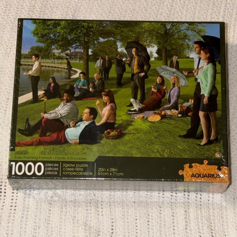 The Office Sunday Afternoon in the Park 1000 Piece Jigsaw Puzzle Aquarius 65-376